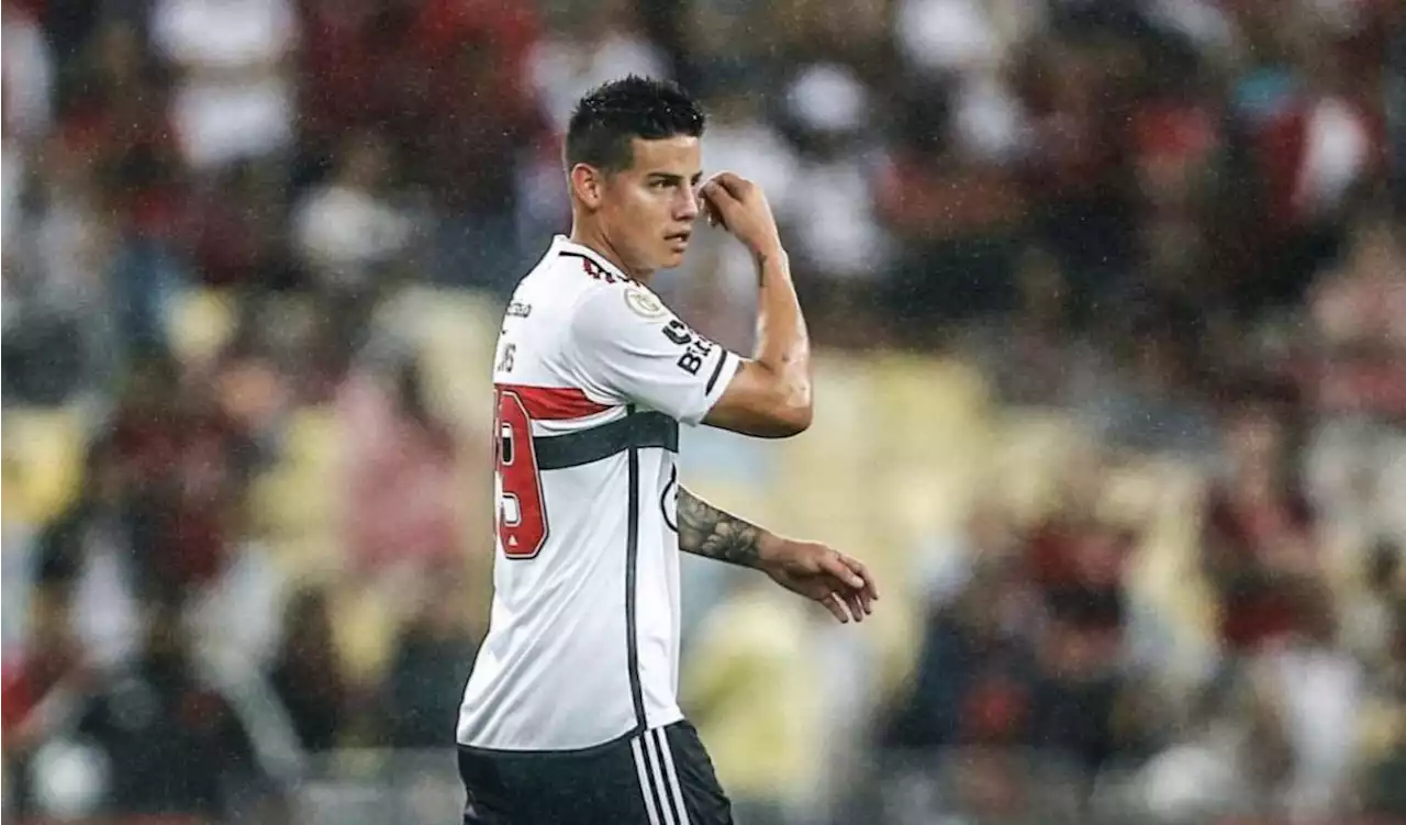 El 'efecto' James Rodríguez: jugará su primera final con el Sao Paulo