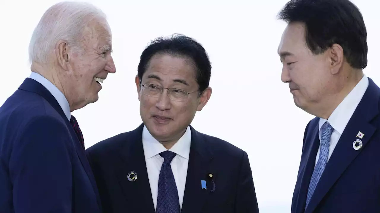 At Camp David, Biden aims to nudge Japan, South Korea toward greater unity in complicated Pacific