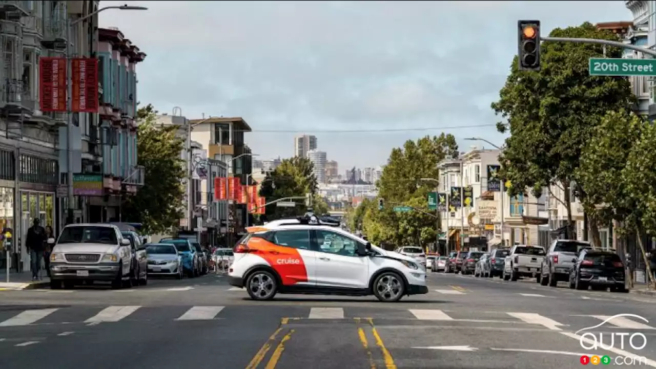 Ten robot taxis cause traffic jam in San Francisco | Car News