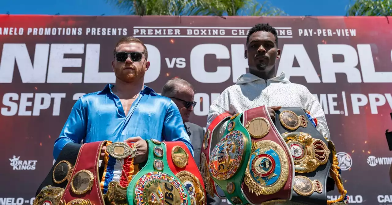 Las declaraciones más importantes de Canelo Álvarez junto a Jermell Charlo en Los Angeles.