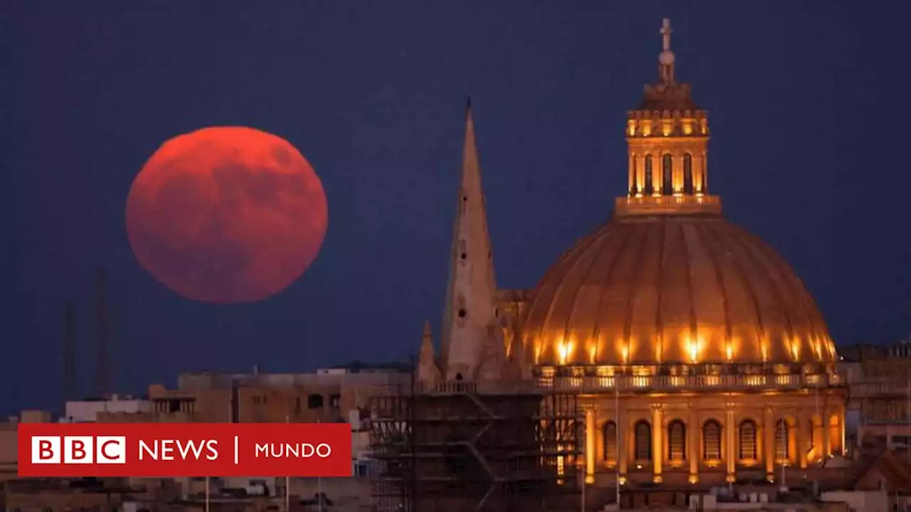 'Luna de esturión': imágenes de la impactante superluna alrededor del mundo