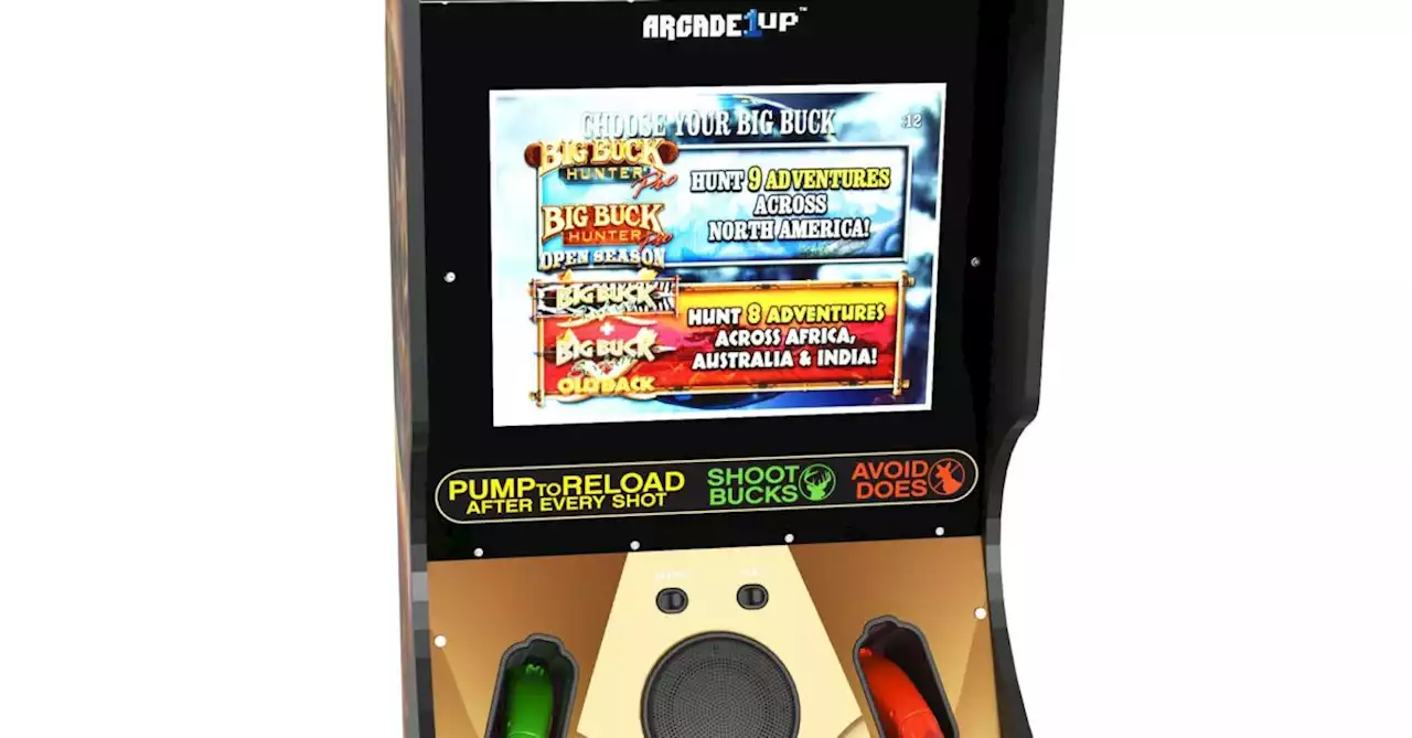 Arcade1Up Reveals Big Buck Hunter Deluxe Arcade Machine