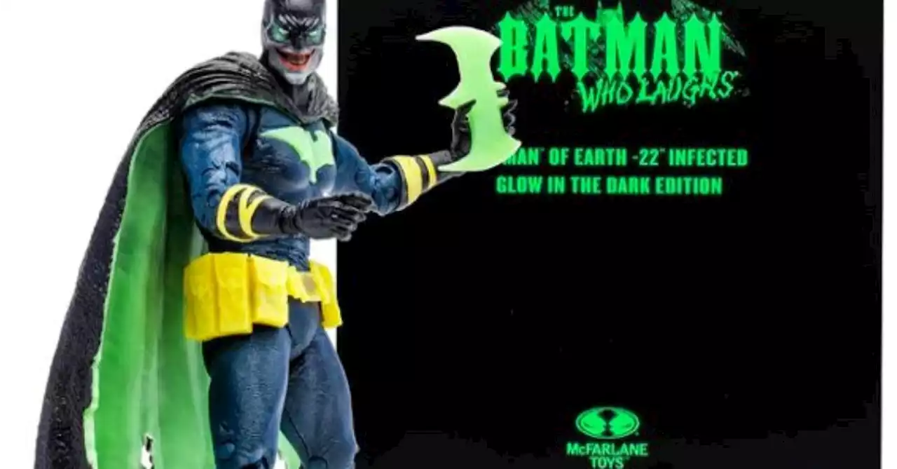 McFarlane Toys Debuts New Glow in the Dark Infected Batman Exclusive