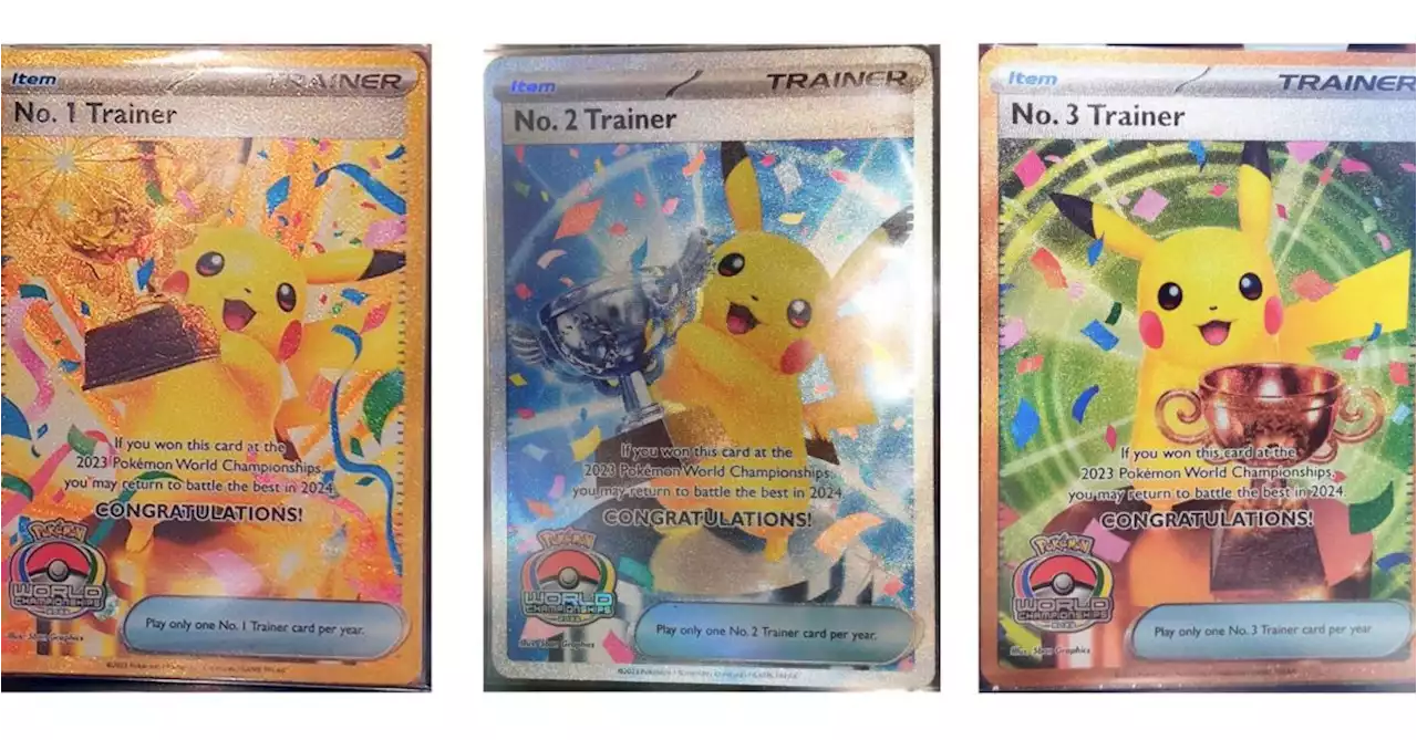 Pokémon TCG Announces New World Champion Pikachu Promos