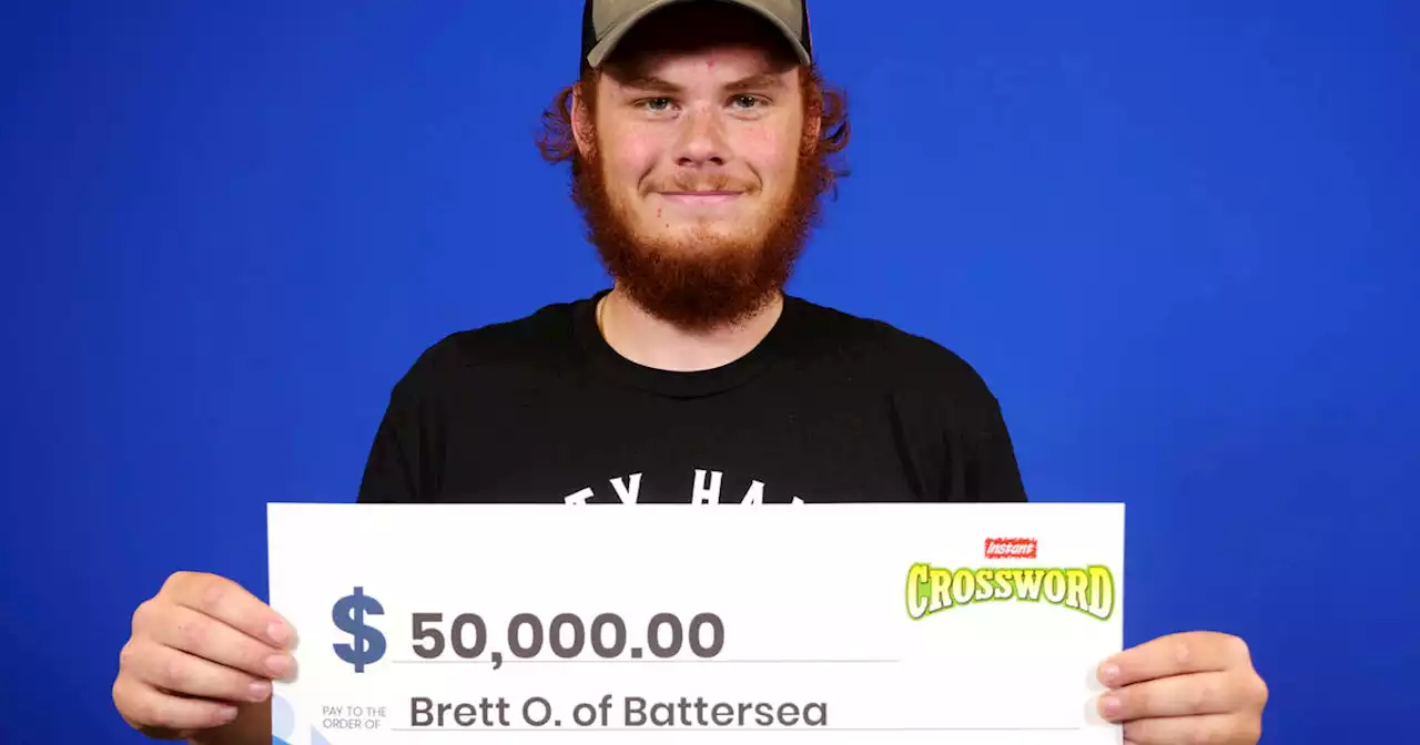 18-year-old Ontario man wins big on lotto scratch ticket