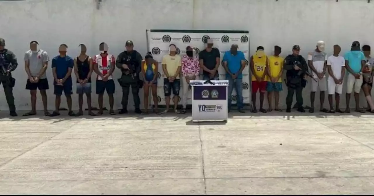 Capturan a 25 integrantes del Clan del Golfo involucrados en el 40 % de sicariatos en Cartagena