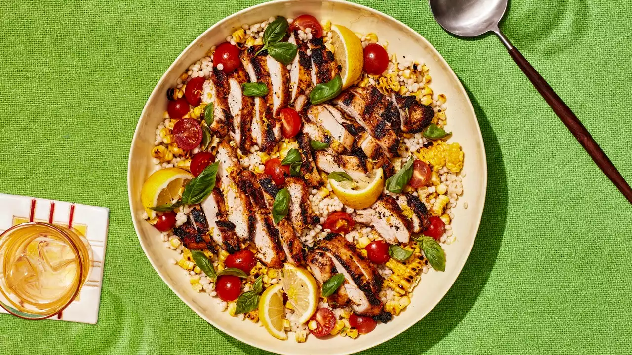 Easy-to-Love Chicken Thighs and Couscous