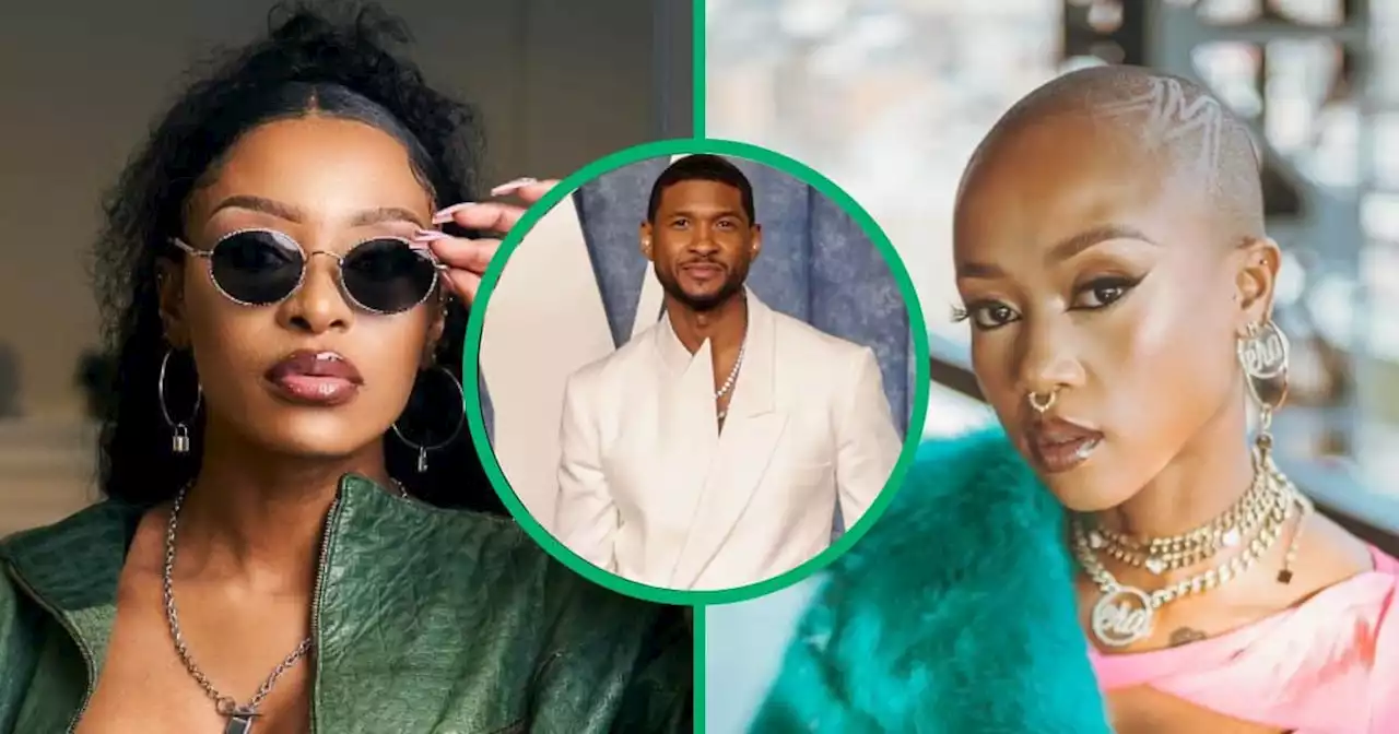 'That one time in Las Vegas': Moozlie and Zinhle hang out and party with Usher