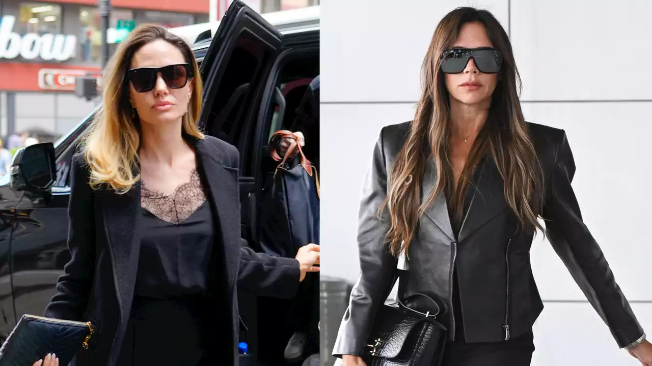 Angelina Jolie Is Taking Style Tips From Victoria Beckham