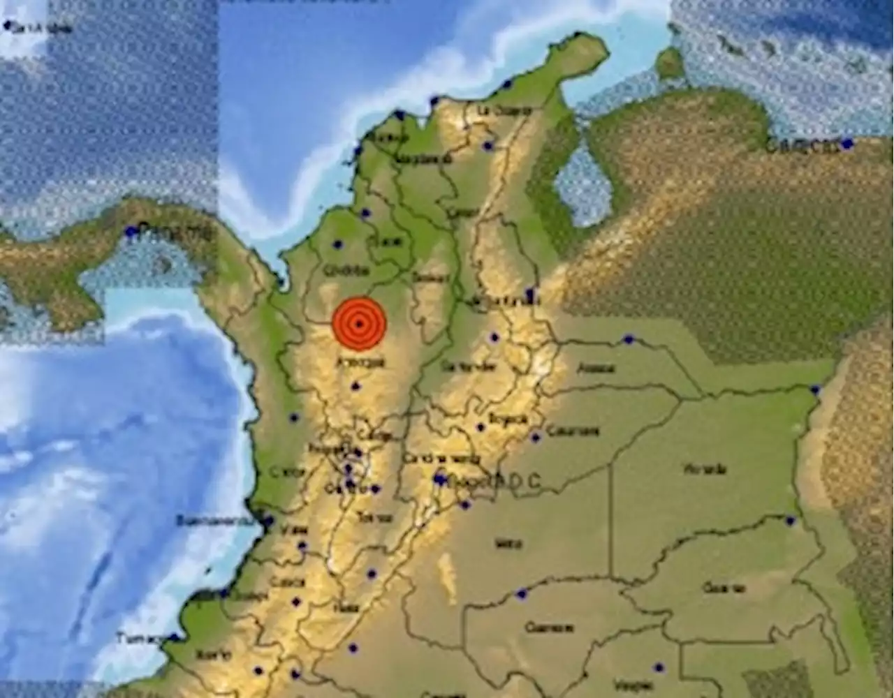 Fuerte temblor sacudió a los departamentos de Antioquia y Córdoba este jueves 17 de agosto