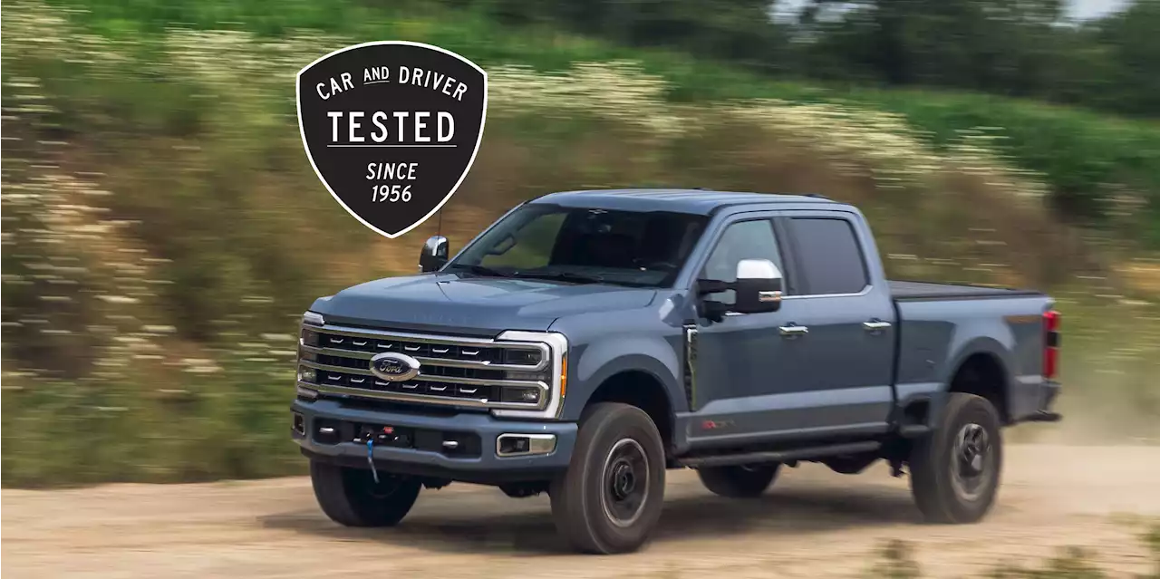 2023 Ford F-250 Is (Again) the Quickest Diesel Truck We've Ever Tested