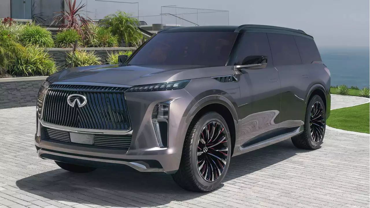 Infiniti QX Monograph Is An Anti-Wedge SUV That Previews The 2025 QX80