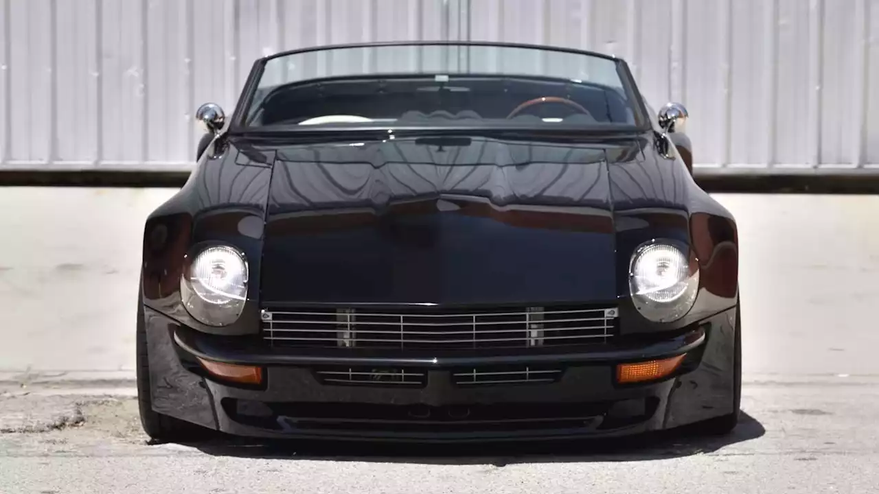 This Unique Datsun 240Z Roadster Also Has A Massive 7.4-Liter V8 With 665 HP