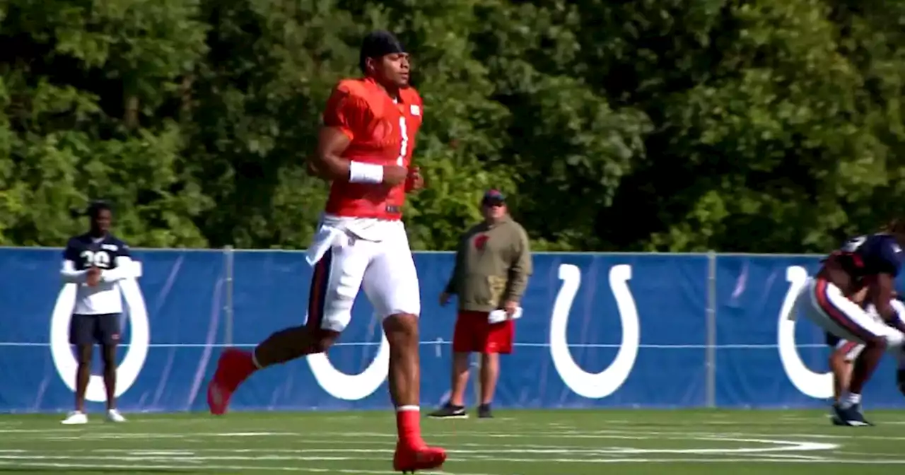 Bears hold first of two joint practices with Colts ahead of preseason game