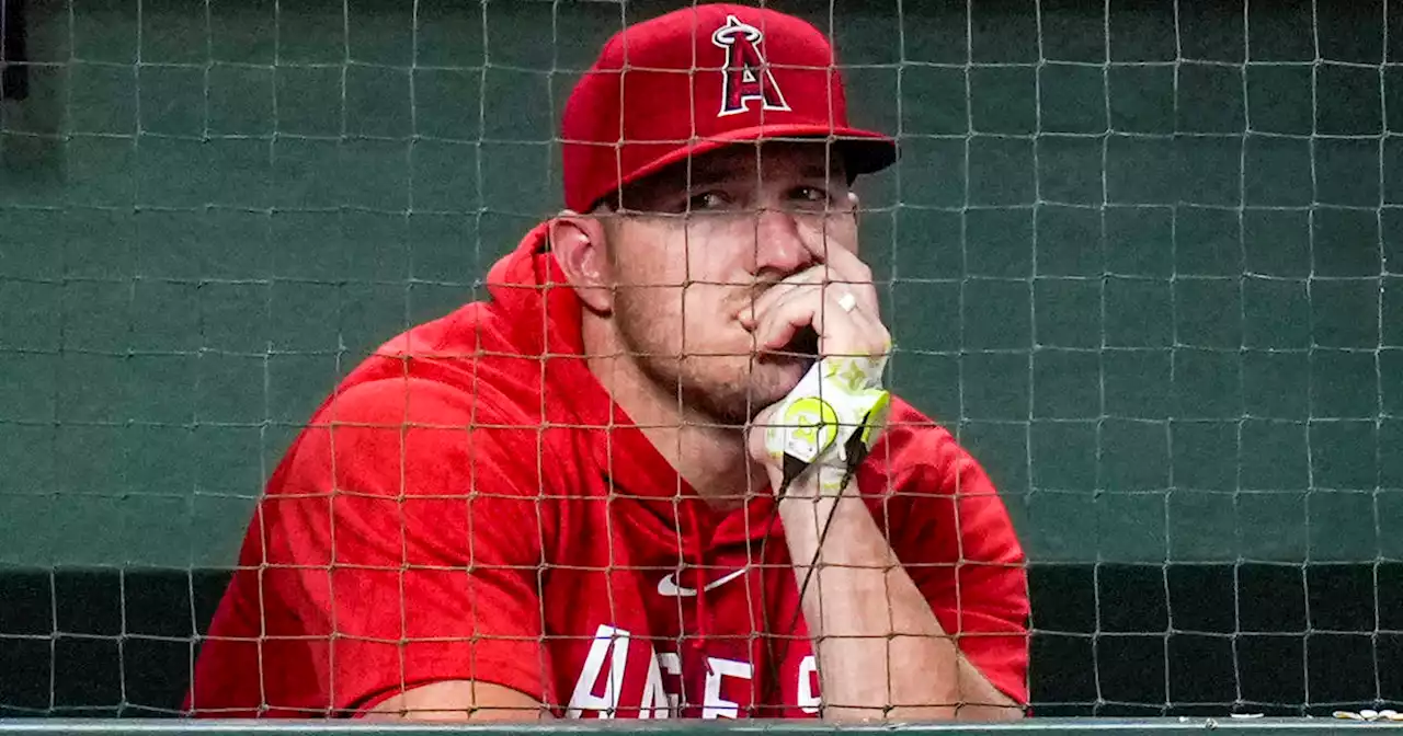 Mike Trout says he's making progress but has no set date for return