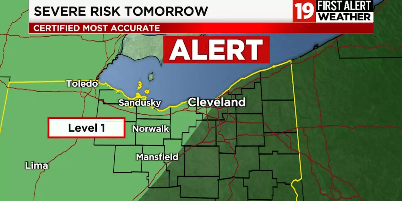 19 First Alert Weather Day: Severe storms possible Thursday afternoon; drying this weekend