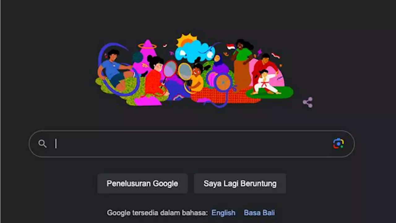 Google Rayakan Hari Kemerdekaan Indonesia ke-78 Lewat Doodle