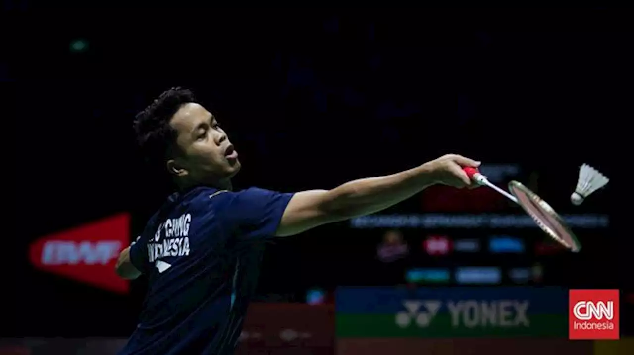 Ginting Batal Ikut Kejuaraan Dunia 2023