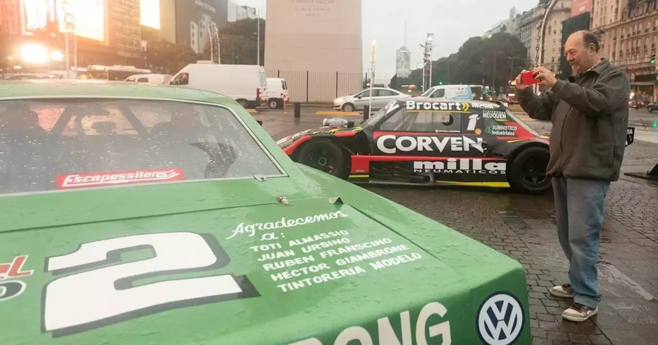 Por las intensas lluvias, se canceló la caravana del TC en el Obelisco