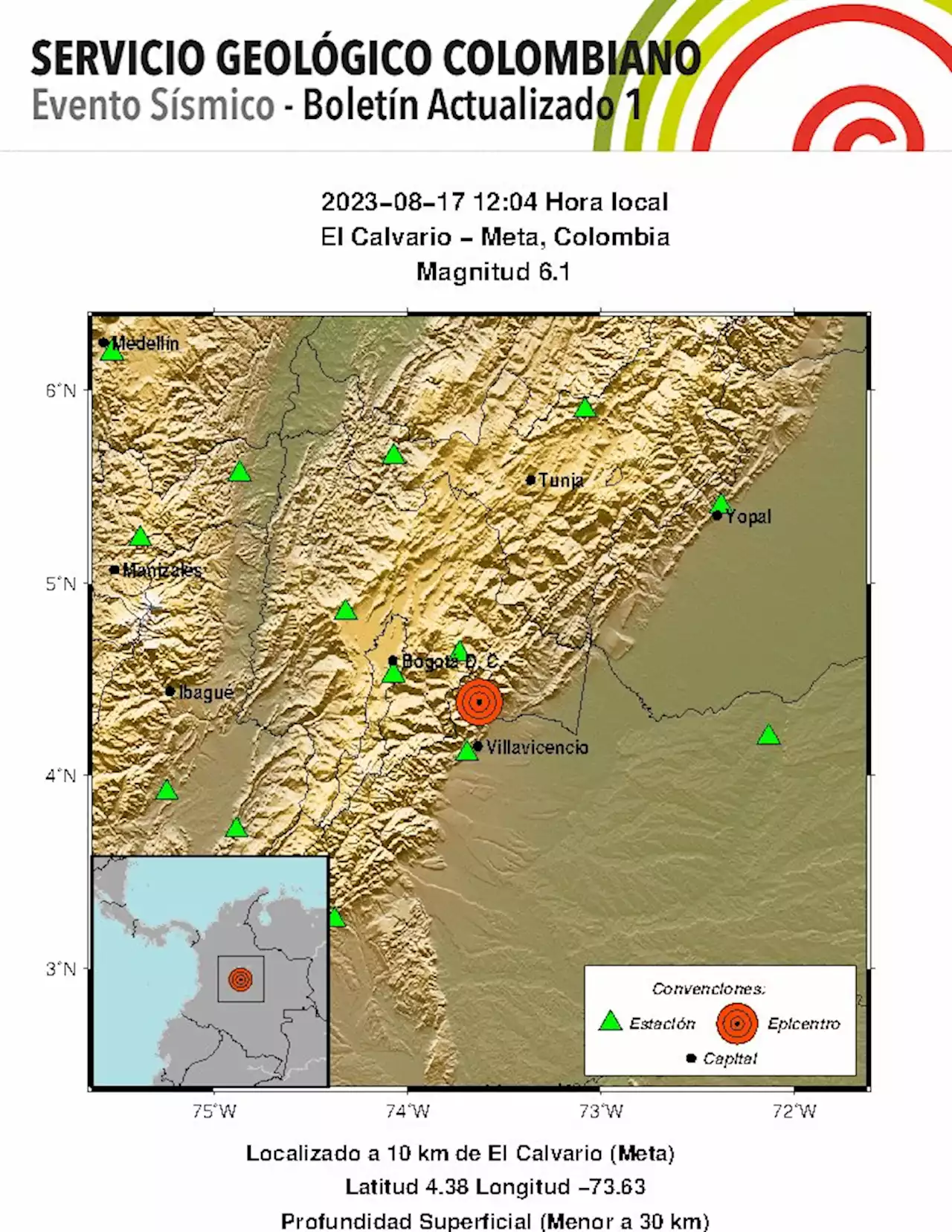 Temblor en Colombia: así se vivió el sismo en diferentes zonas del país