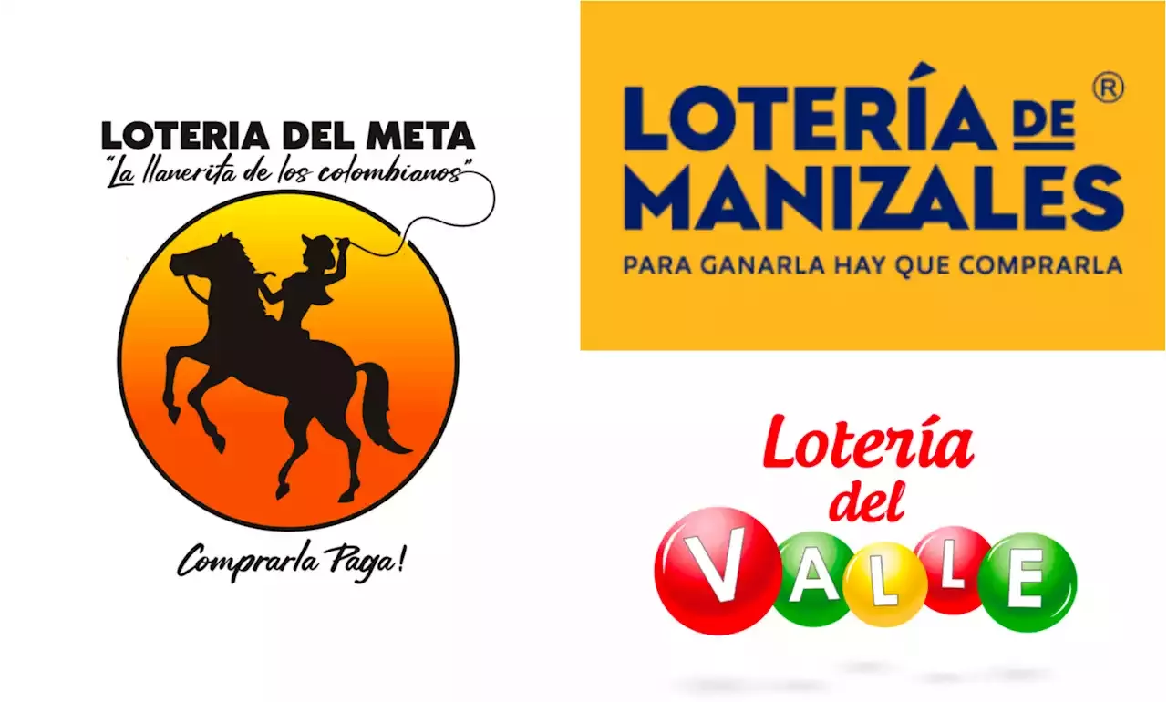 Tome nota Estos son los resultados de la lotería de Manizales Meta y Valle