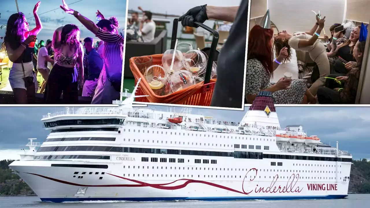 Ett dygn på Viking Lines partyskepp Cinderella – fest, frihet och fylla