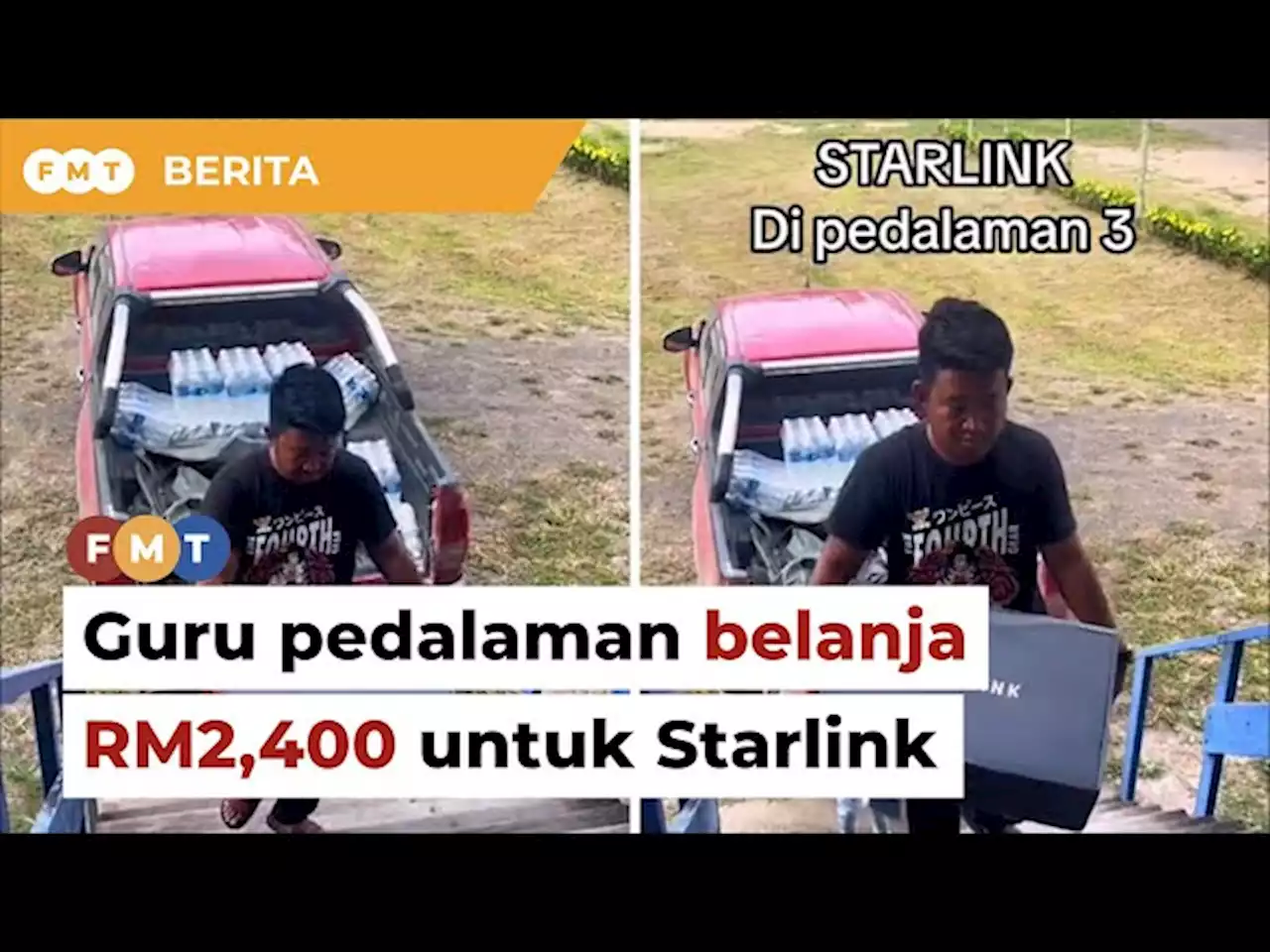 Tingkat capaian internet, guru pedalaman belanja RM2,400 beli satelit Starlink