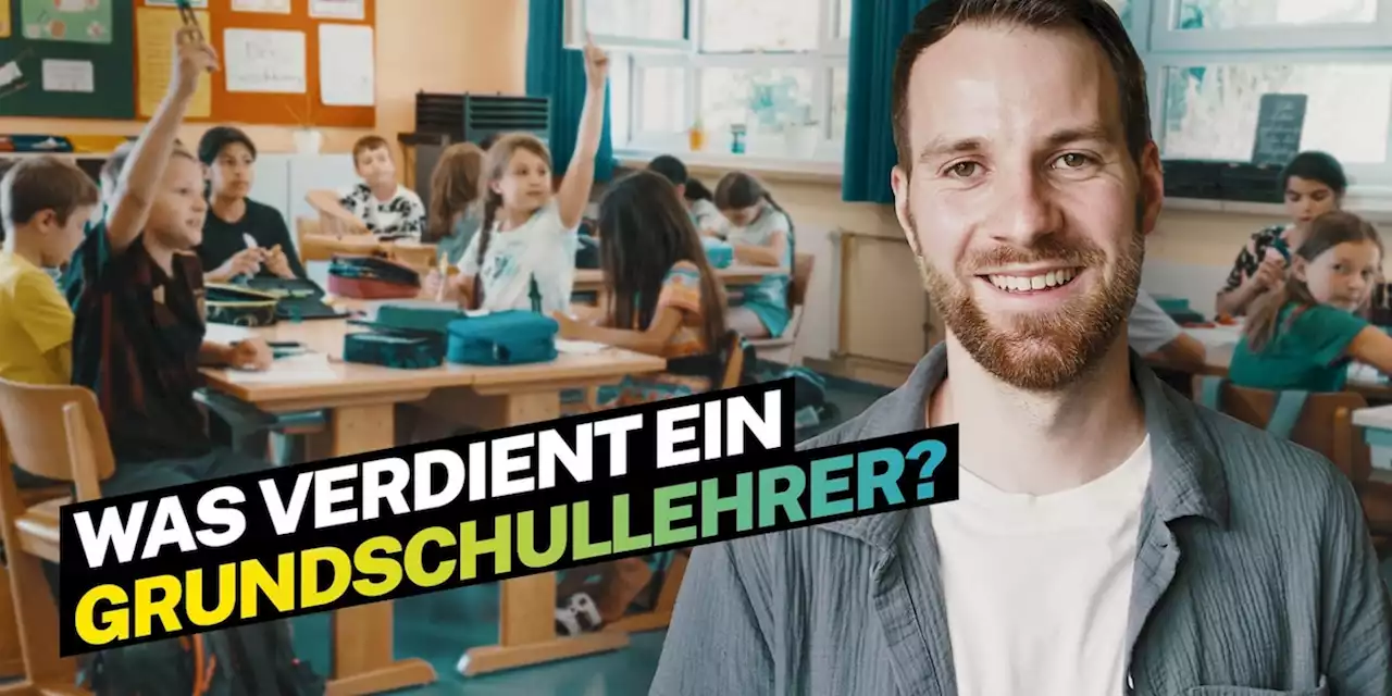 Hier verrät Lukas (26), was er als Grundschullehrer verdient