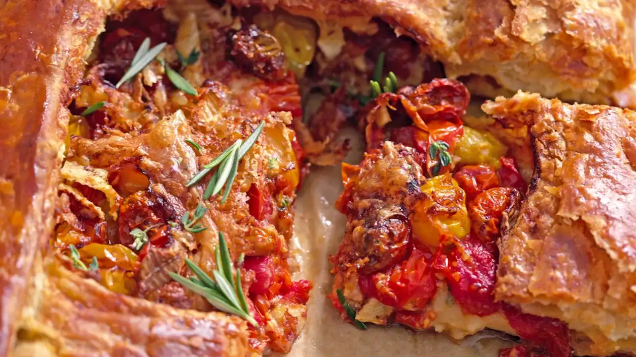 Roasted Tomato Freeform Pie Recipe on Food52