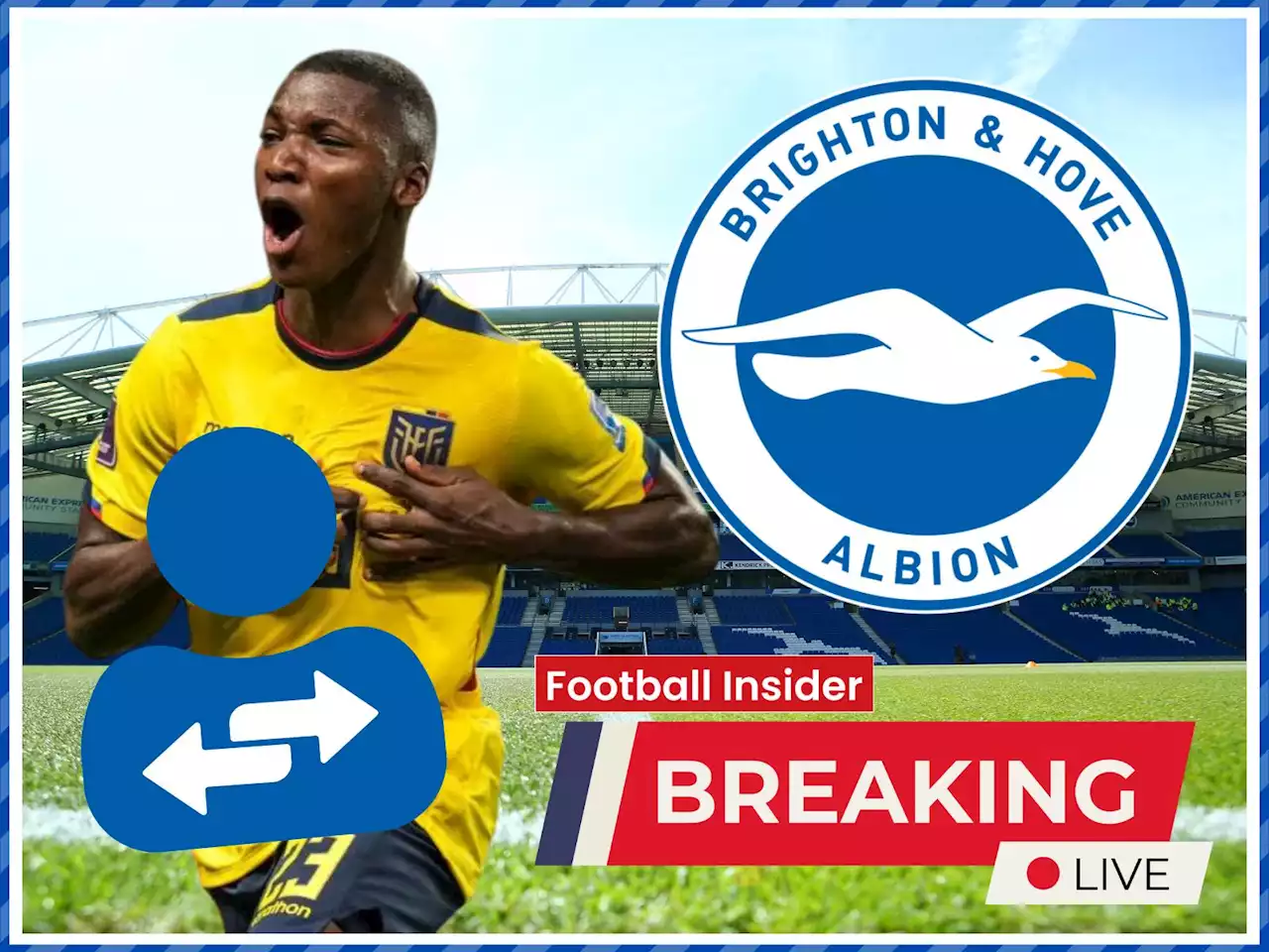 Major update on Brighton replacing Moises Caicedo as deal agreed