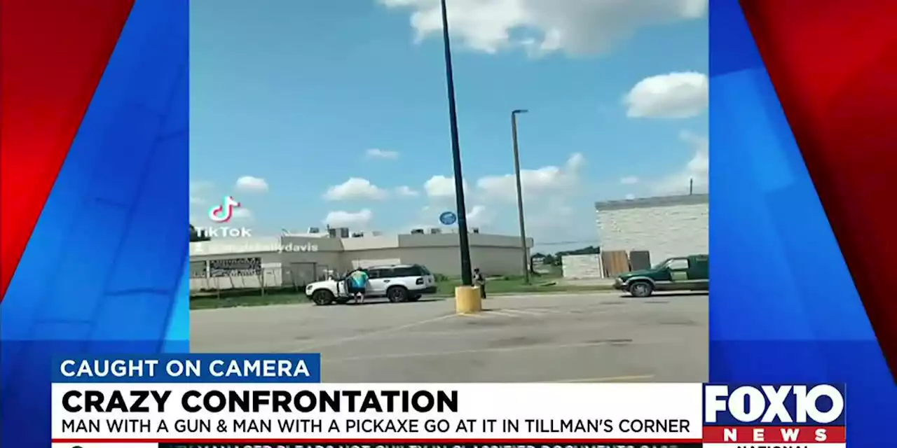 Crazy pickaxe confrontation at Tillman’s Corner Wal-Mart