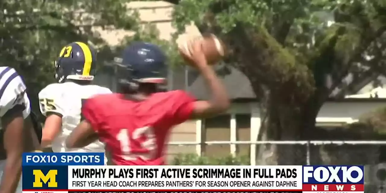 Murphy Football scrimmages in full pads ahead of Game Week