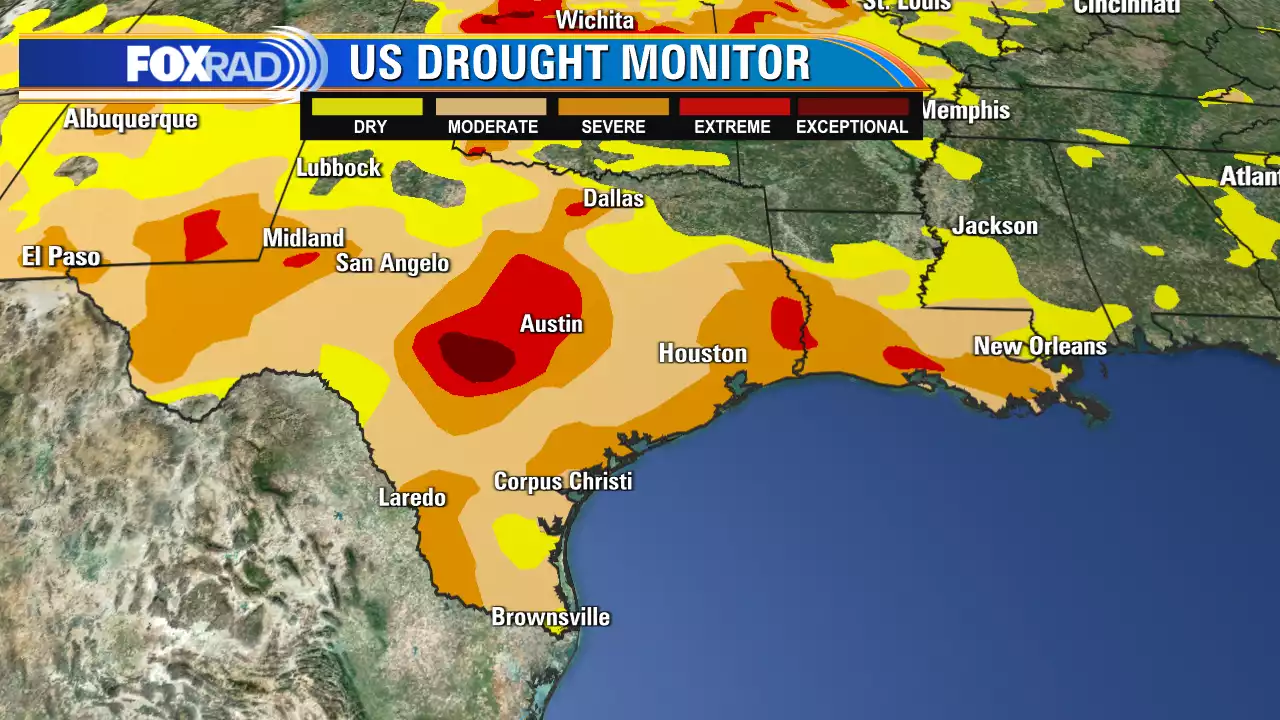 100% of Houston, 69% of Texas impacted by drought