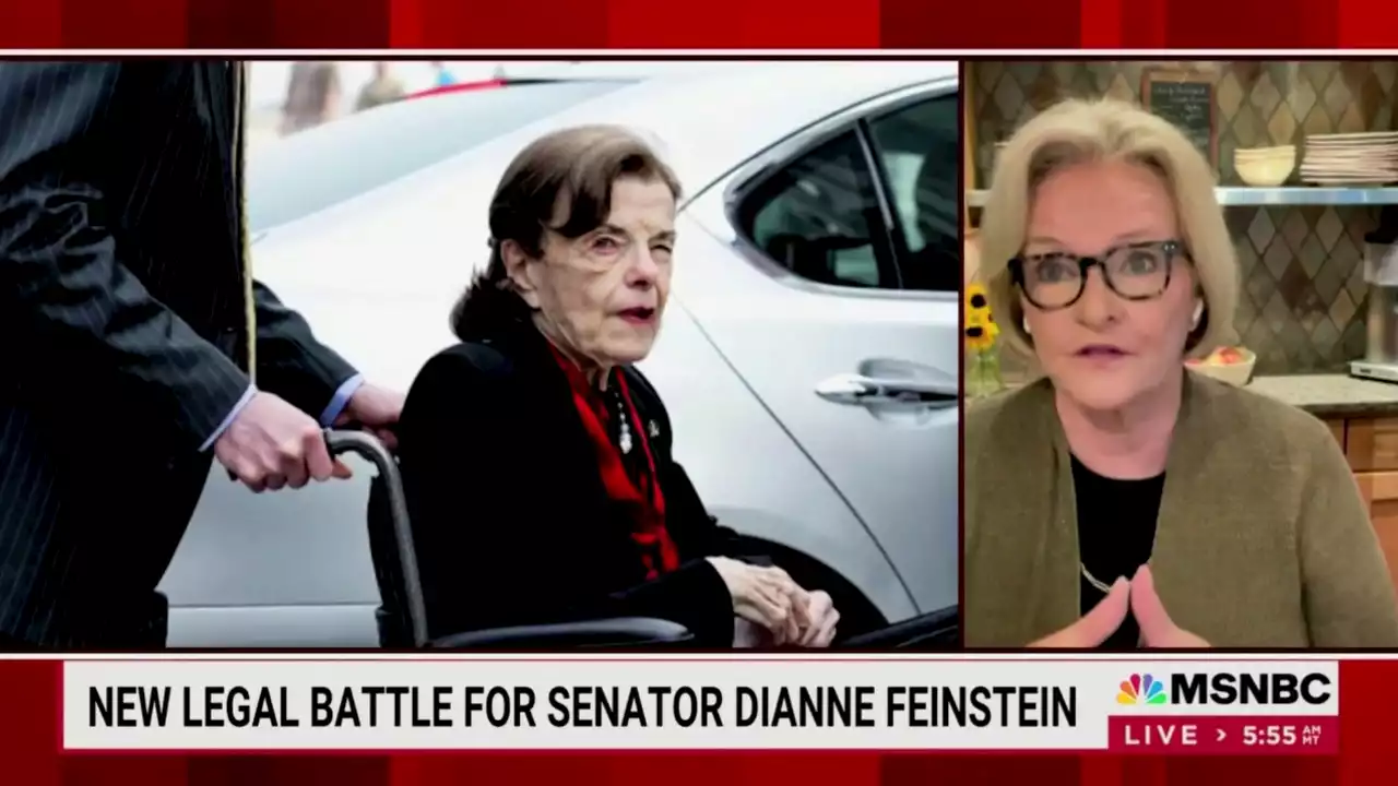 Former Sen. McCaskill says 90-year-old Dianne Feinstein staying in office is doing 'real damage to her legacy'