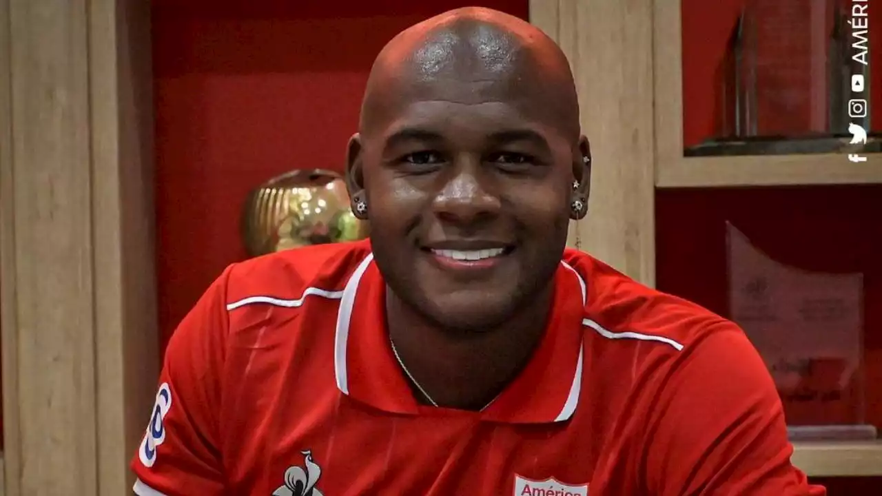 Víctor Ibarbo: 'Estoy feliz de jugar en América y de debutar contra Nacional'