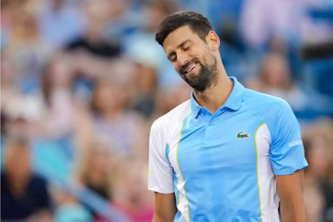 Novak Djokovic ziet tegenstander opgeven bij rentree in enkelspel in Cincinnati