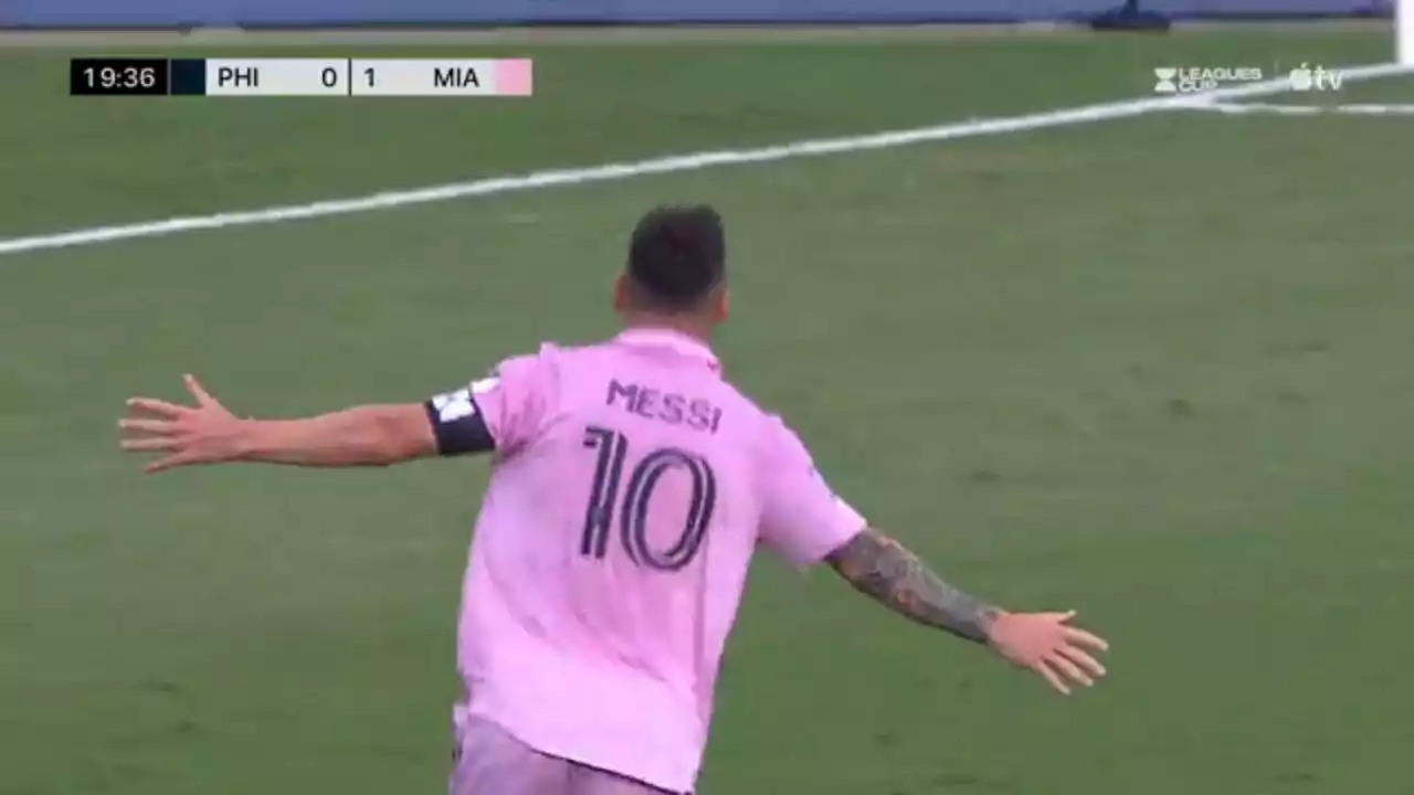 Continua il Messi-show in Mls, gol da 32 metri