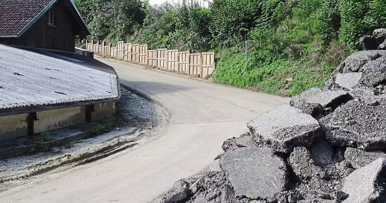 Wichtige Baumaßnahme am Ligeder Berg in Wang beginnt