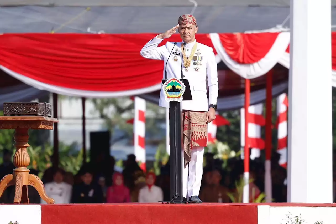 Ganjar Puji Kontribusi Petani Hingga Buruh yang Bikin Jateng Makin Maju