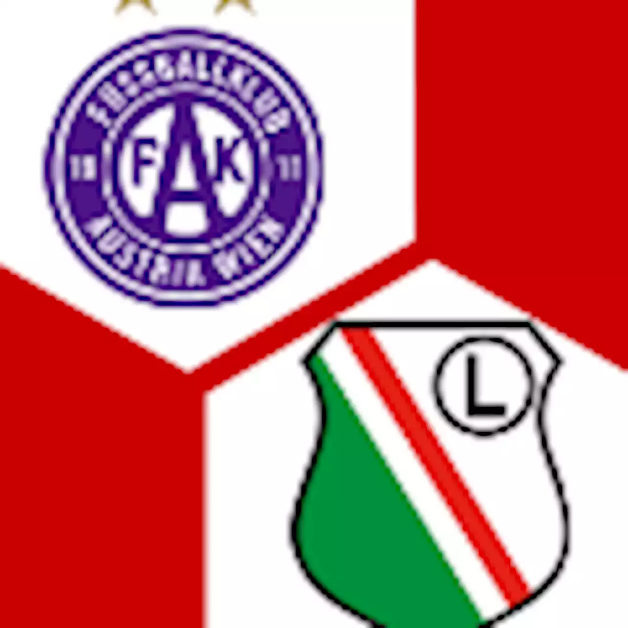 Spielschema | Austria Wien - Legia Warschau 3:5 | 3. Runde