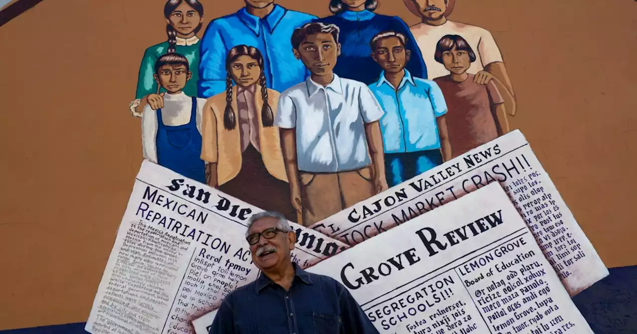 Lemon Grove mural preserves nearly-lost history of 'José Crow' segregation