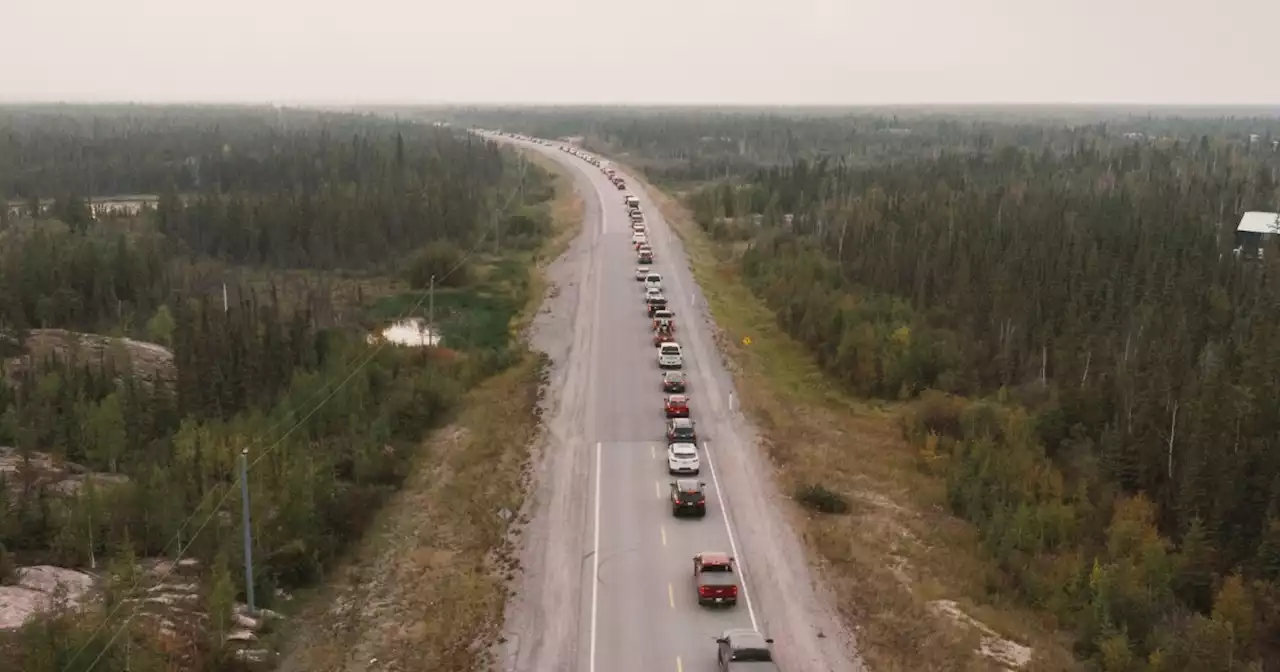 Out-of-control wildfires in Yellowknife, Canada, force 20,000 residents to flee