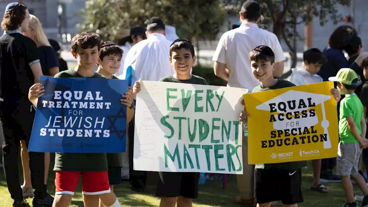 Jewish families fight California ban on special education funds for religious schools