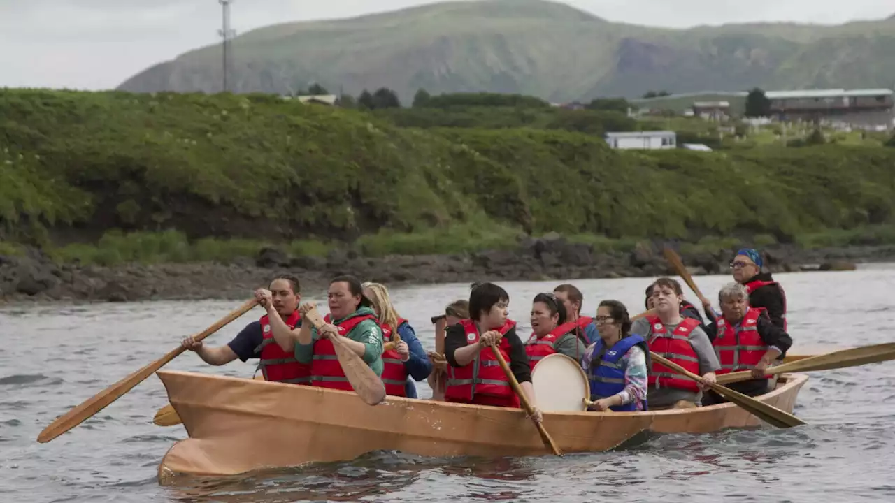 After 200 years, a traditional Unangax̂ boat is making a comeback