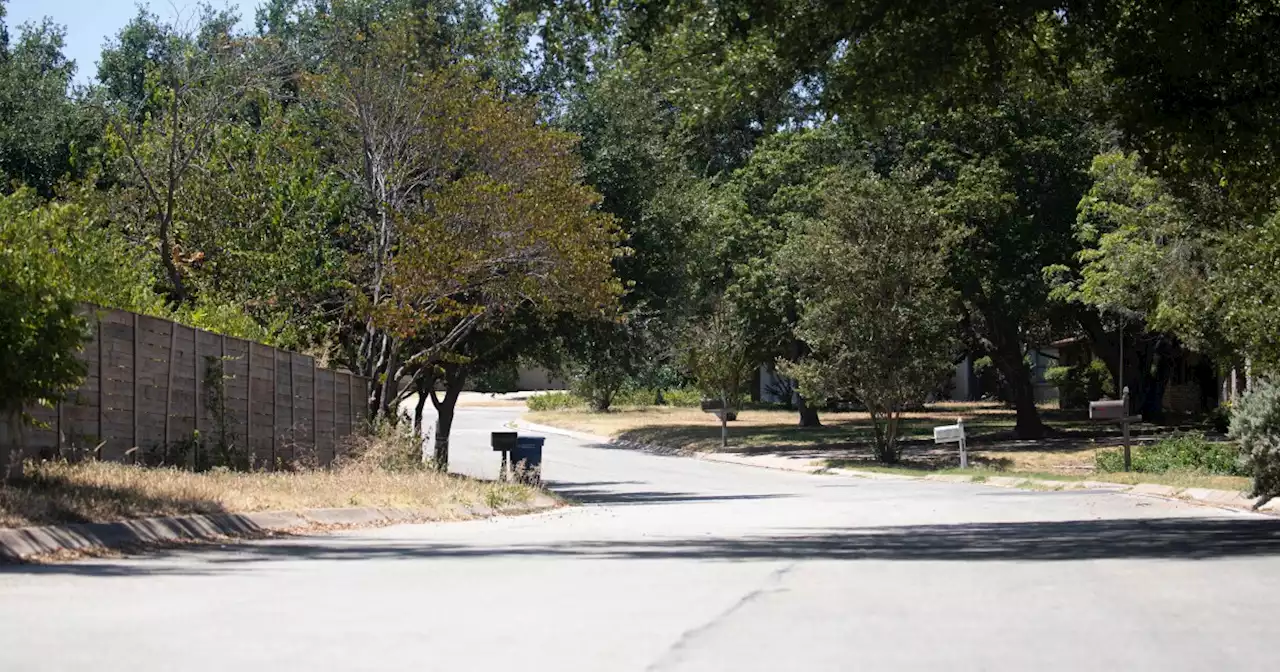 Extreme heat bakes Austin's streets, making them warp and crack