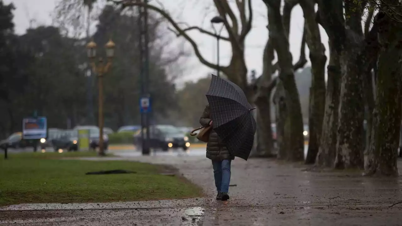 Siguen las tormentas fuertes en la Ciudad y el territorio bonaerense con caída de granizo