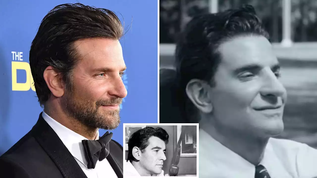 Bradley Cooper accused of 'Jewface' as he's shown wearing prosthetic nose to portray Leonard Bernstein in new film