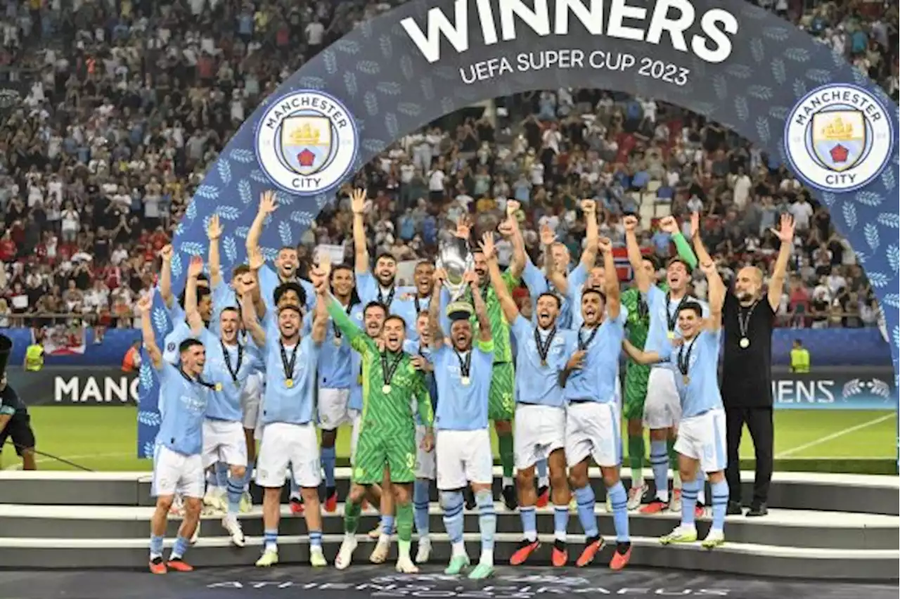 Menang Adu penalti Atas Sevilla, Manchester City Juara Piala Super Eropa