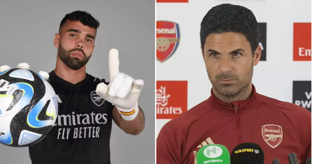 Mikel Arteta explains David Raya signing and makes Arsenal No. 1 admission