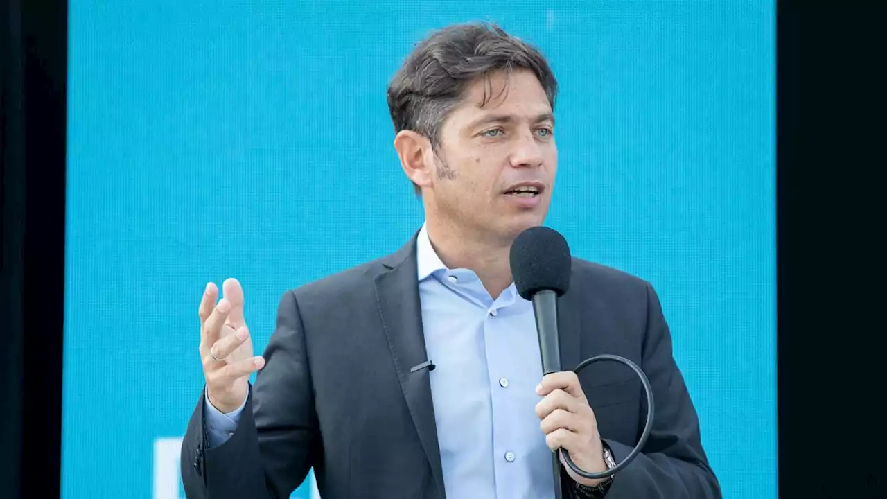 Axel Kicillof tras las PASO: “El único proyecto de la derecha es quitar derechos”